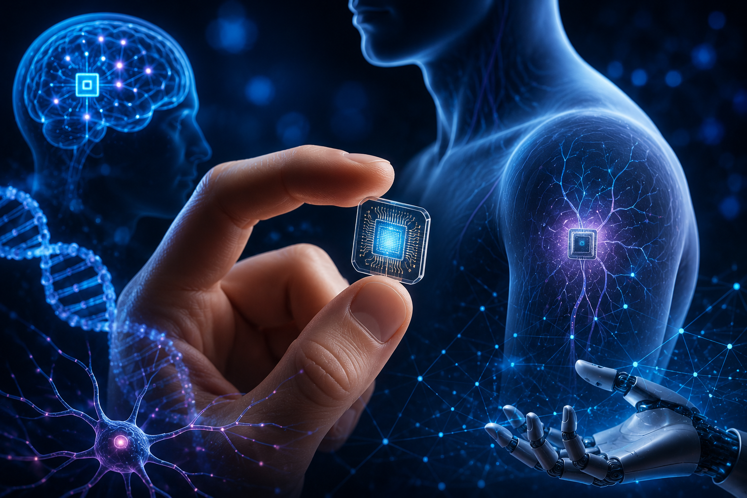 Biochips Explained: How Human–Computer Integration Could Transform Healthcare, AI, and Everyday Life