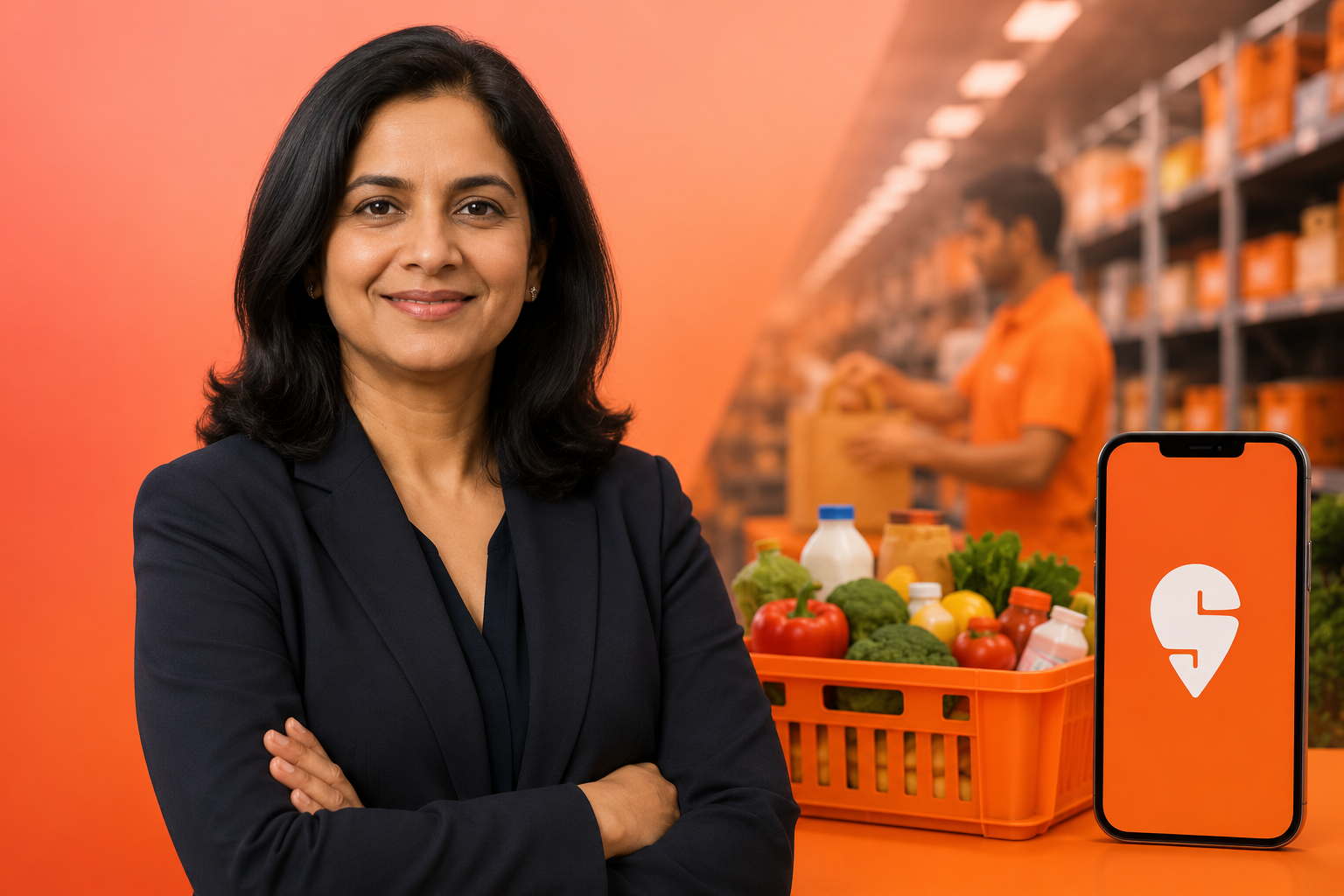 Swiggy Instamart Gets New Boss: What Nandita Sinha’s Appointment Means for India’s Quick-Commerce Race Swiggy Instamart Gets New Boss: What Nandita Sinha’s Appointment Means for India’s Quick-Commerce Race