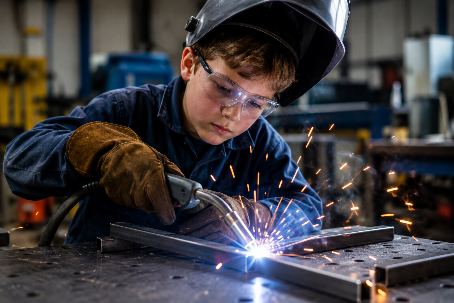 11-Year-Old Tayden Franklin: An exuberant West Virginia Boy Taking an Unusual Route into Welding 11-Year-Old Tayden Franklin: An exuberant West Virginia Boy Taking an Unusual Route into Welding