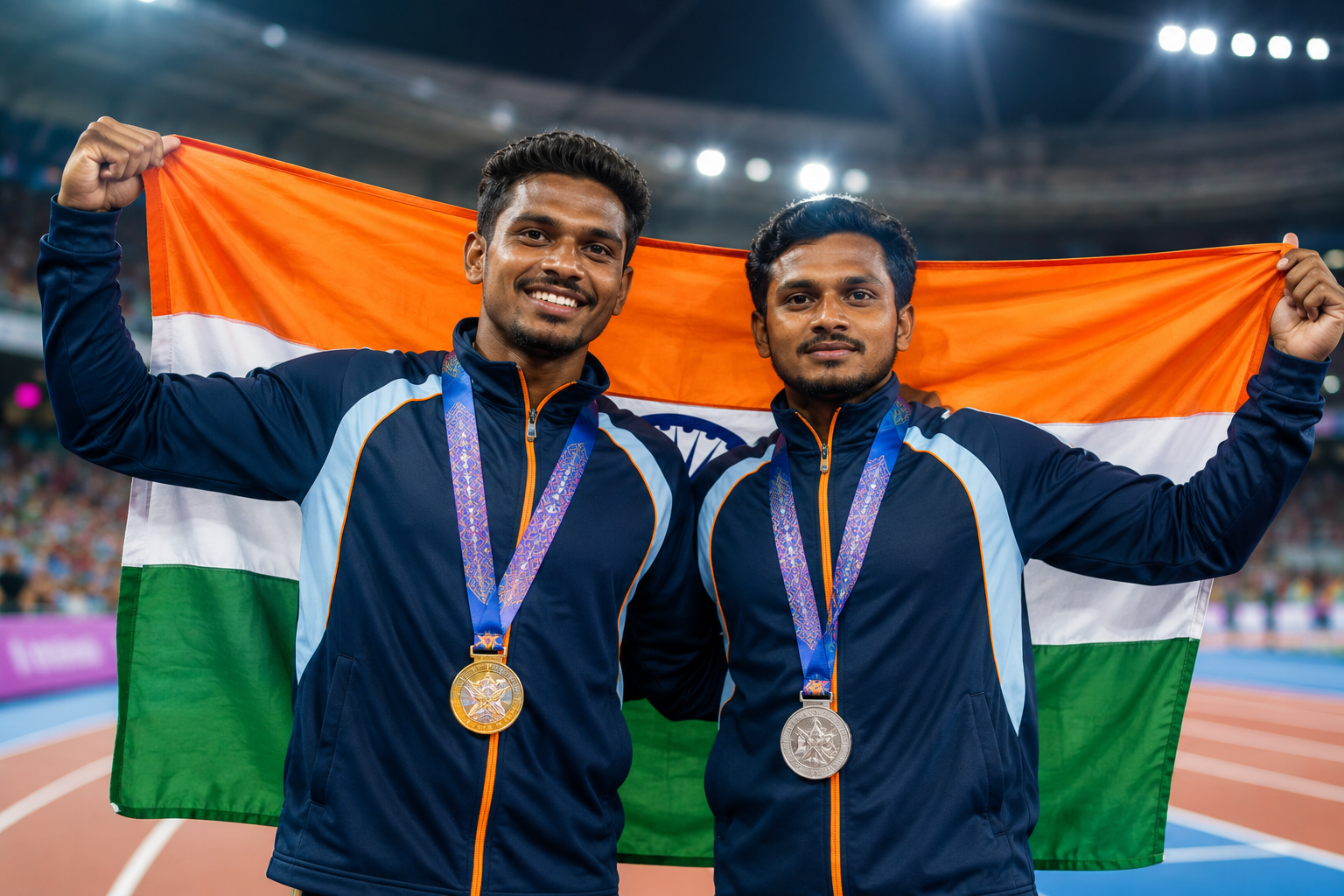 India’s Para-Sprinting Stars Shine in Glasgow as Dilip Gavit and Mohammed Basil Seal Historic 1-2 Finish India’s Para-Sprinting Stars Shine in Glasgow as Dilip Gavit and Mohammed Basil Seal Historic 1-2 Finish