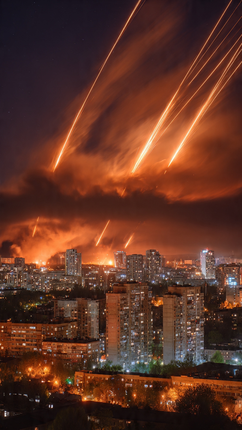 Russia’s Biggest Missile Barrage Yet Hits Kyiv as Hypersonic Zircons Join the Assault