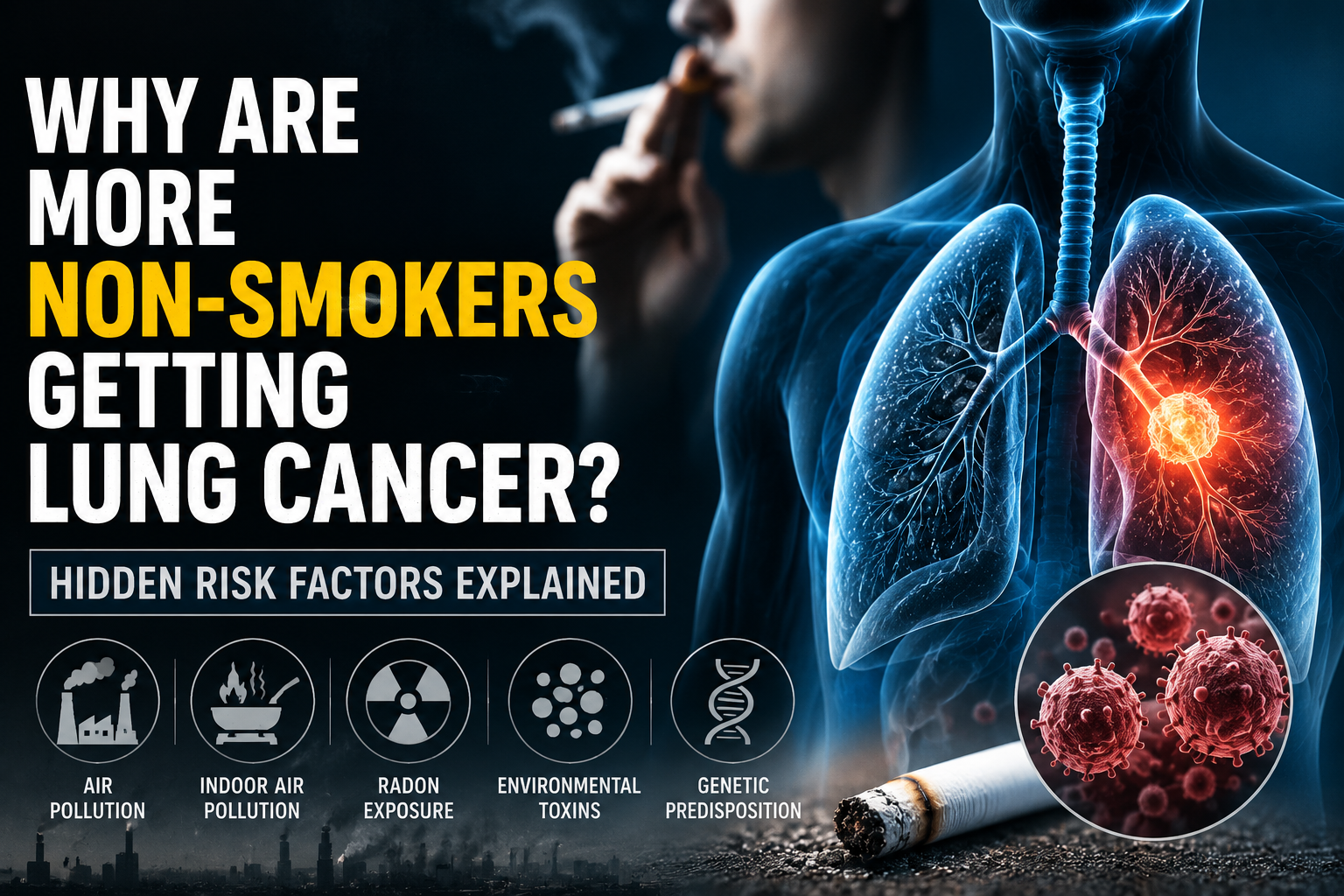 Why Are More Non-Smokers Getting Lung Cancer? Hidden Risk Factors Explained