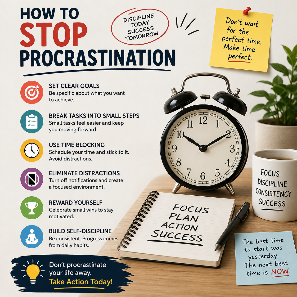 How to Stop Procrastination: