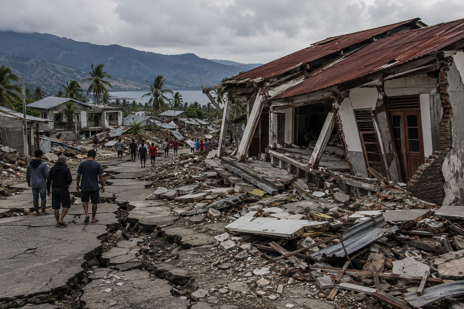 Indonesia’s Flores Earthquake Leaves Dozens of Dead as Tsunami Warning Is Lifted