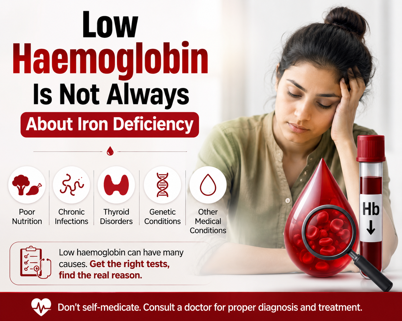 Low Haemoglobin Is Not Always About Iron Deficiency: Here’s What Else Could Be Going On
