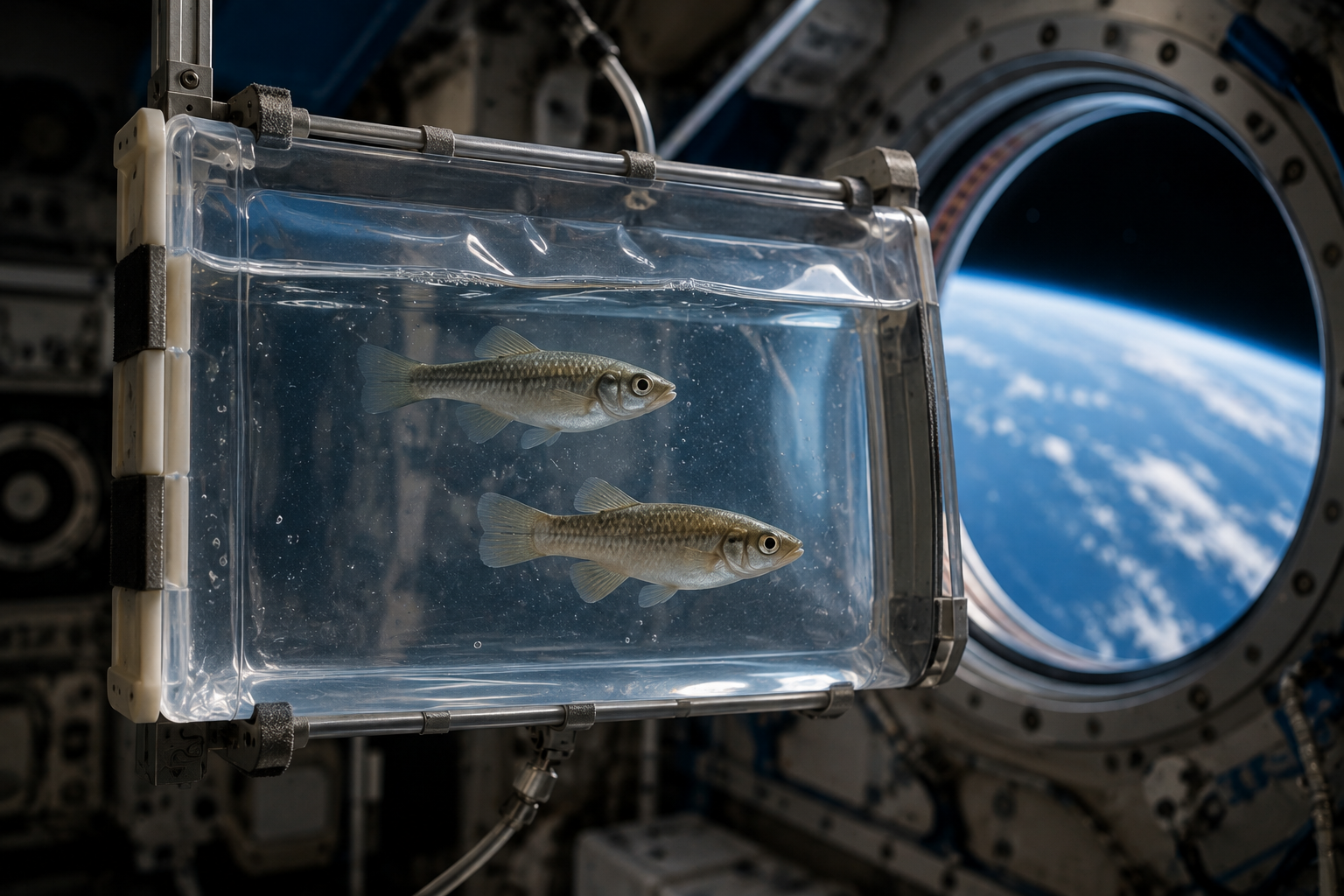 When NASA Sent Two Tiny Fish Into Space—and They Started Swimming in Circles