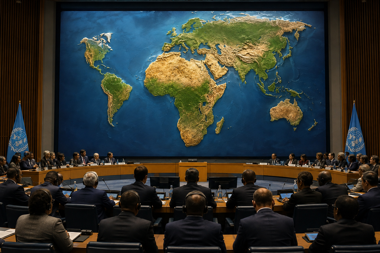 Africa Gets Bigger, North America Smaller: UN Adopts New World Map US Says “Focus on Genuine Problems”