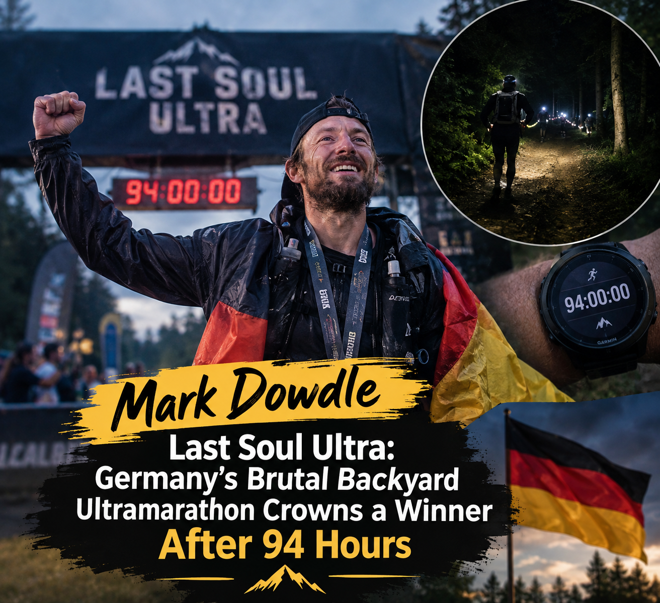 Inside the Last Soul Ultra 2026: How Mark Dowdle Outlasted 168 Rivals Over 94 Sleepless Hours Inside the Last Soul Ultra 2026: How Mark Dowdle Outlasted 168 Rivals Over 94 Sleepless Hours